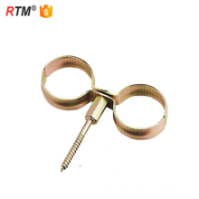 Metric stainless steel Double pipe clamps